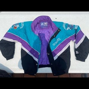 charlotte hornets bomber jacket.